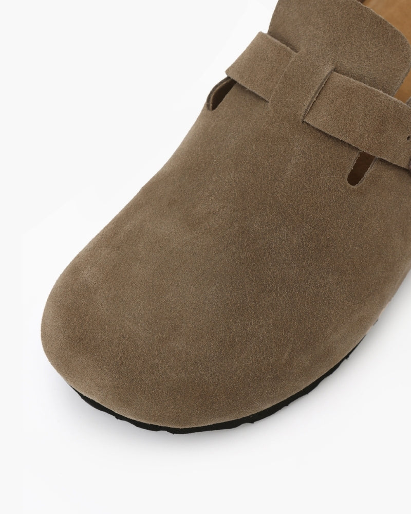 Alistair | Refined Suede Clogs