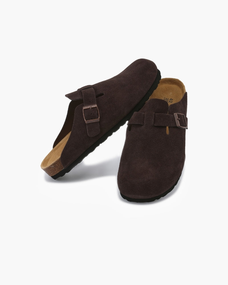 Alistair | Refined Suede Clogs