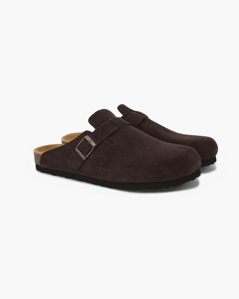 Alistair | Refined Suede Clogs