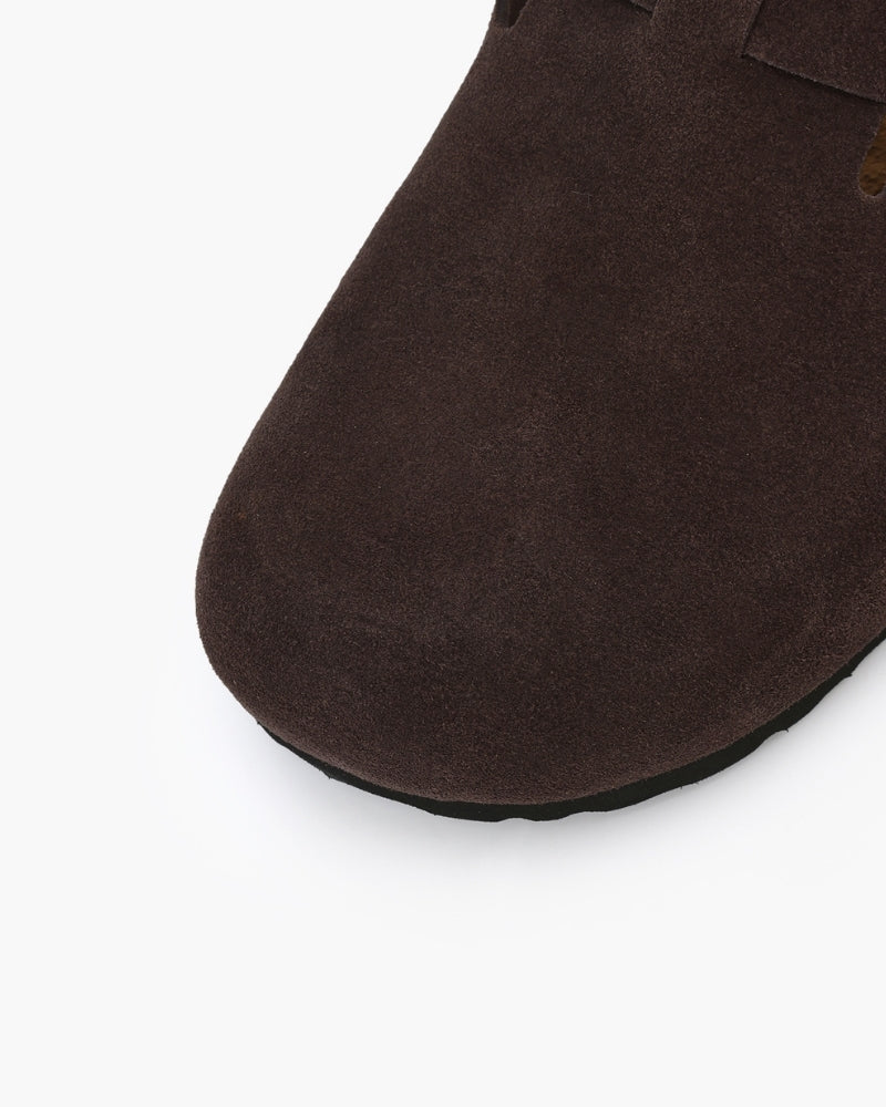 Alistair | Refined Suede Clogs