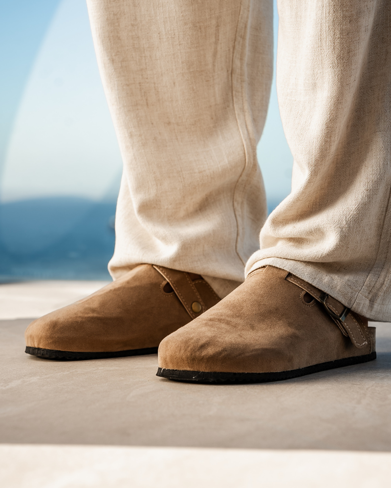 Alistair | Refined Suede Clogs