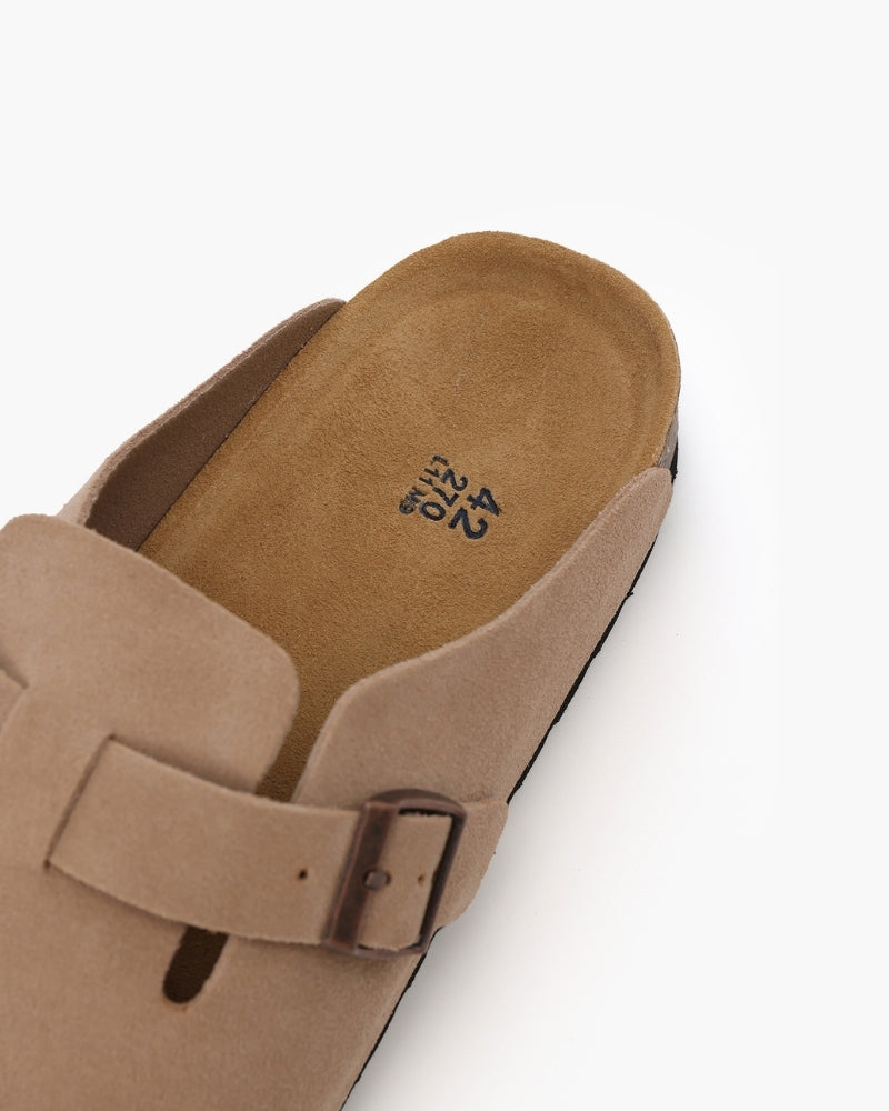 Alistair | Refined Suede Clogs