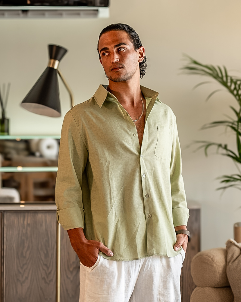 Julian | 100% Linen Relaxed Fit Shirt