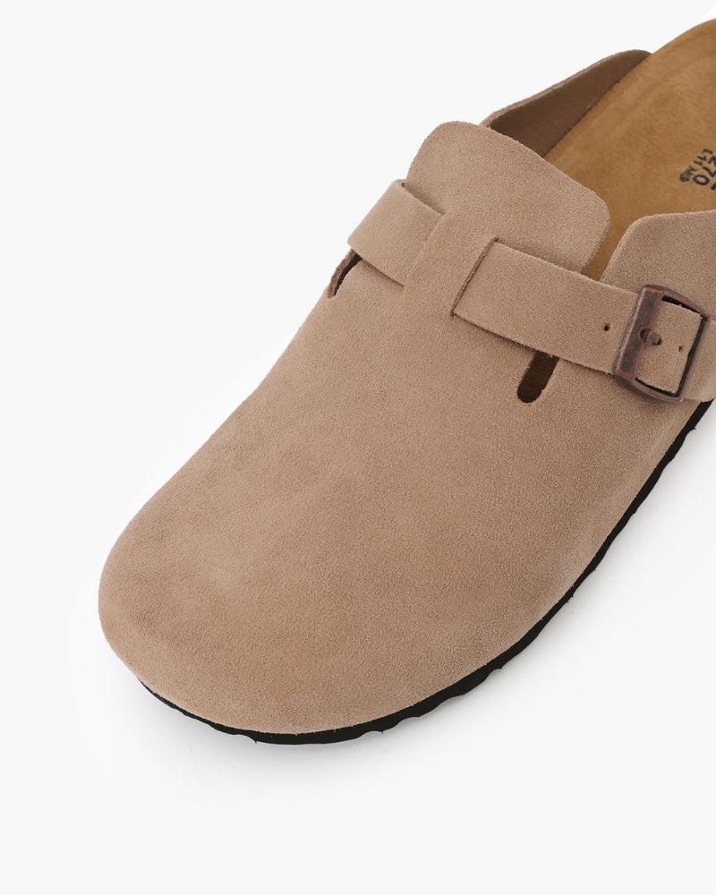 Alistair | Refined Suede Clogs