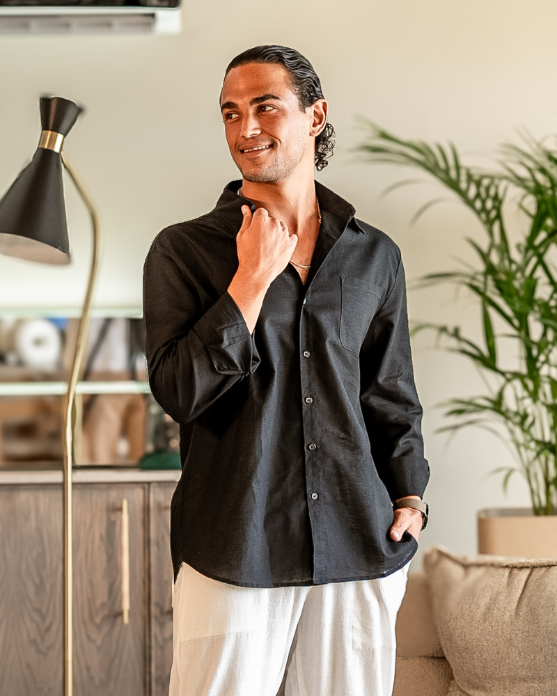 Julian | 100% Linen Relaxed Fit Shirt