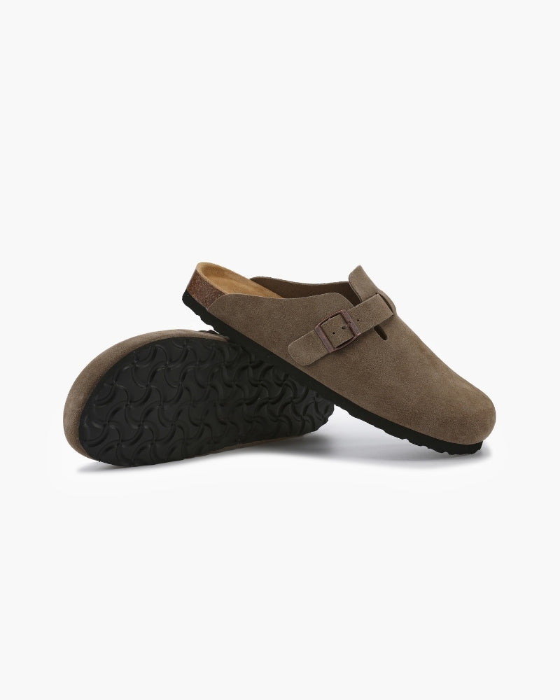 Alistair | Refined Suede Clogs