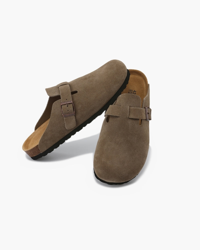 Alistair | Refined Suede Clogs