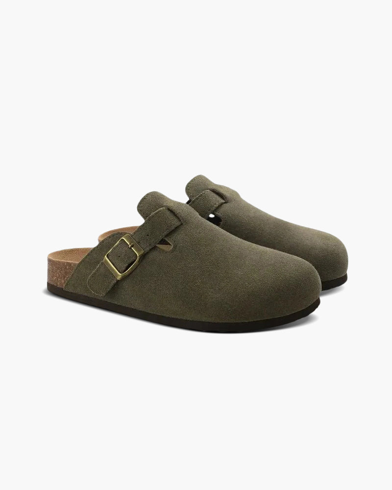 Alistair | Refined Suede Clogs