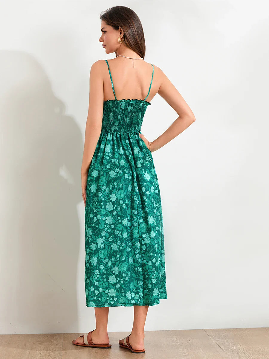 Vivienne | Flowing Floral Maxi Dress