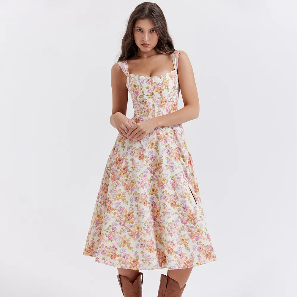 Maria | Elegant Relaxed Midi Dress
