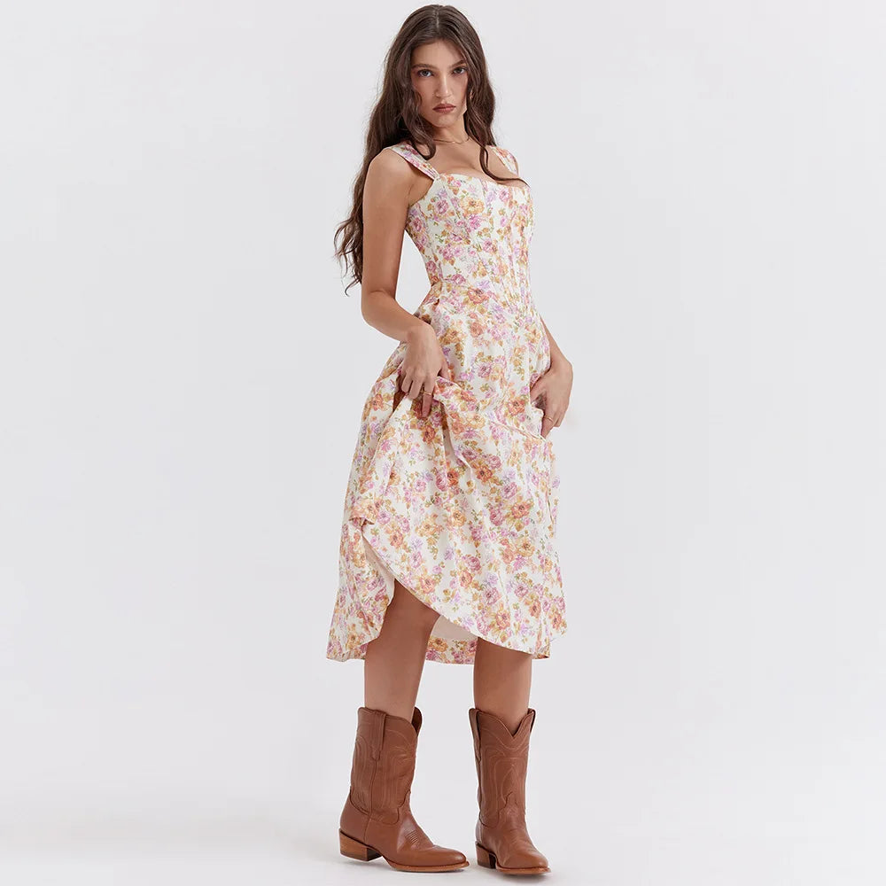 Maria | Elegant Relaxed Midi Dress