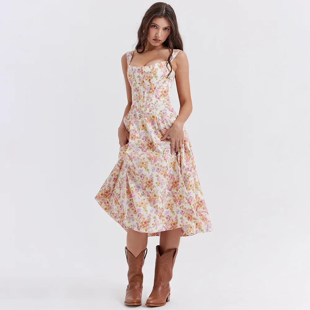 Maria | Elegant Relaxed Midi Dress