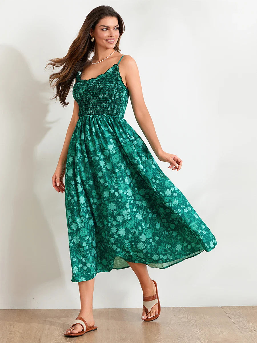 Vivienne | Flowing Floral Maxi Dress