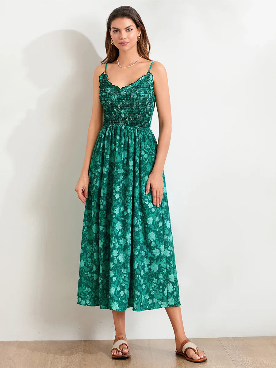 Vivienne | Flowing Floral Maxi Dress