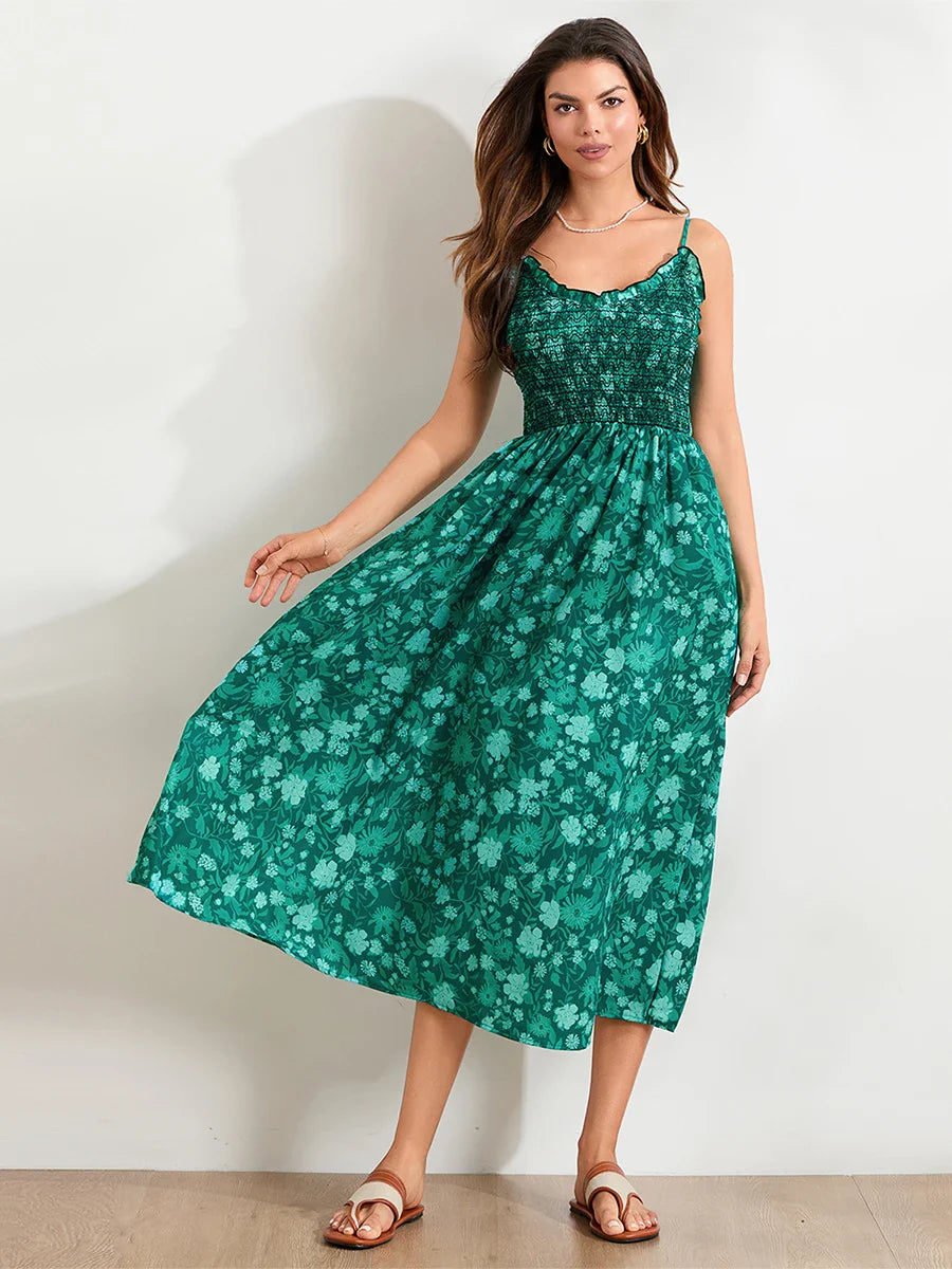 Vivienne | Flowing Floral Maxi Dress