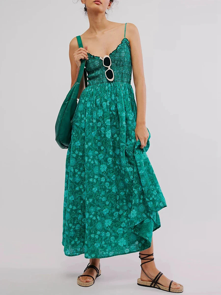 Vivienne | Flowing Floral Maxi Dress