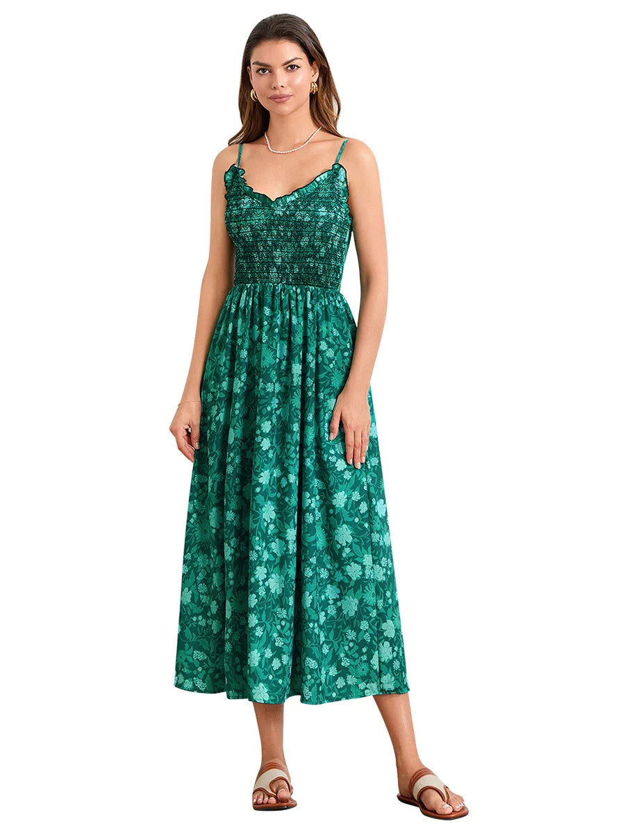 Vivienne | Flowing Floral Maxi Dress