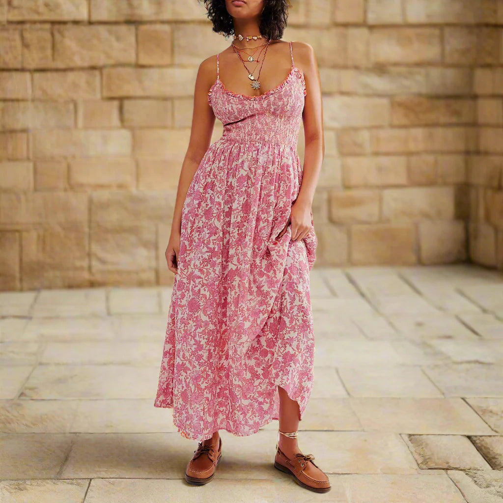 Vivienne | Flowing Floral Maxi Dress