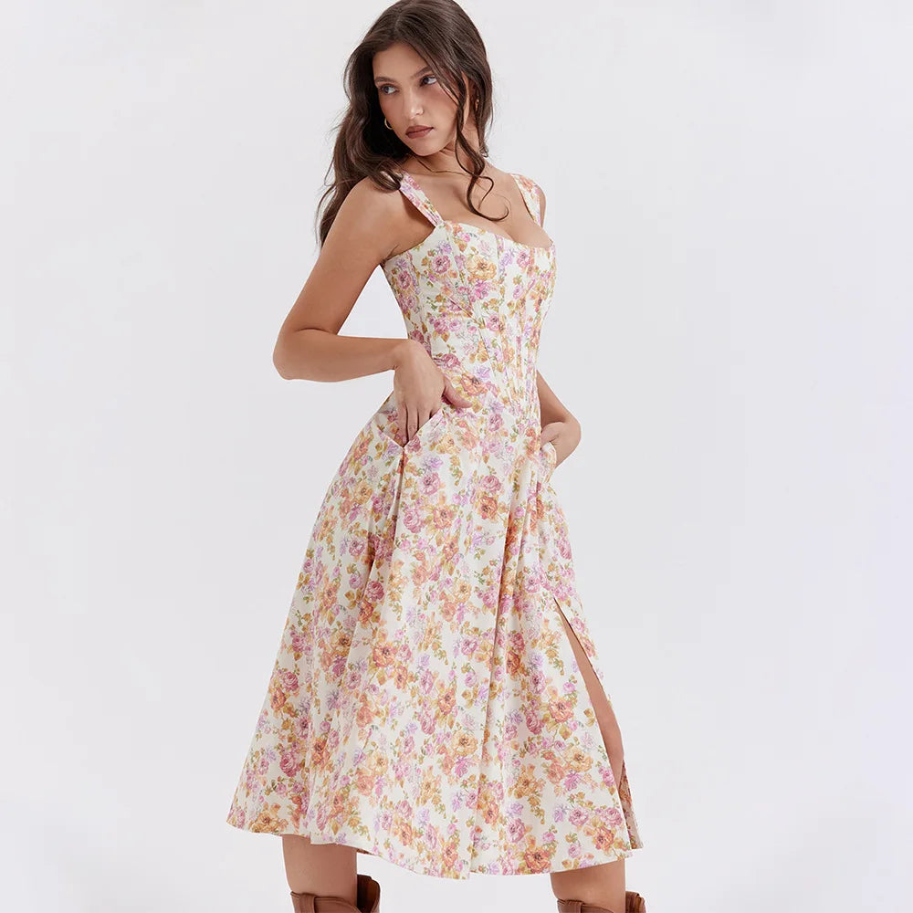 Maria | Elegant Relaxed Midi Dress