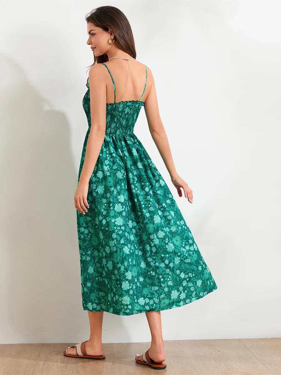 Vivienne | Flowing Floral Maxi Dress