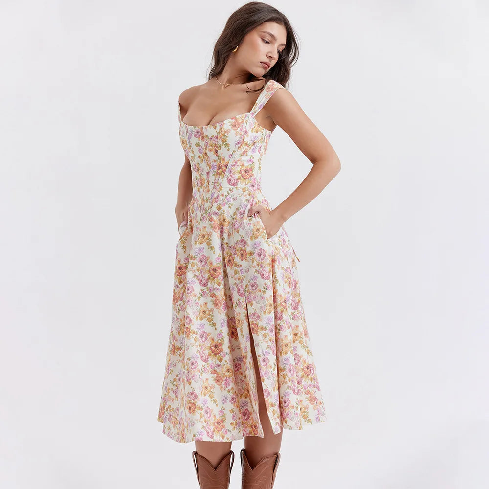 Maria | Elegant Relaxed Midi Dress