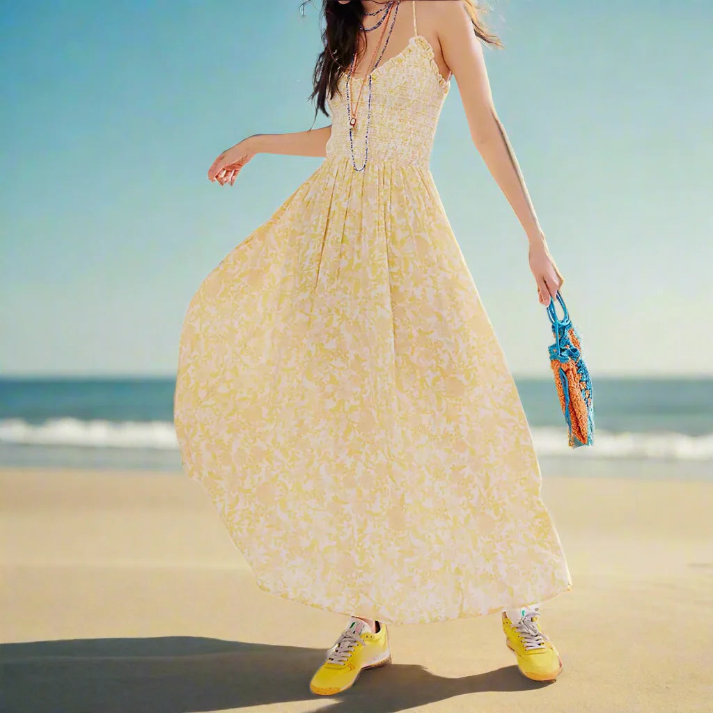 Vivienne | Flowing Floral Maxi Dress