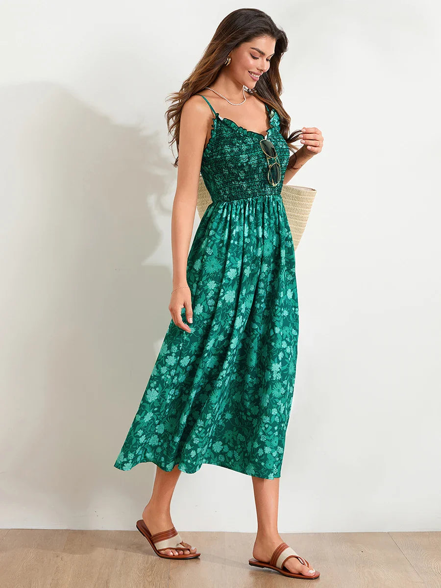 Vivienne | Flowing Floral Maxi Dress
