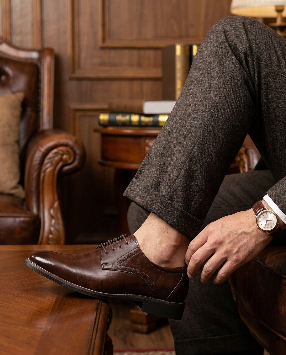 Nathan | Men's Classic Lace Up Formal Shoes