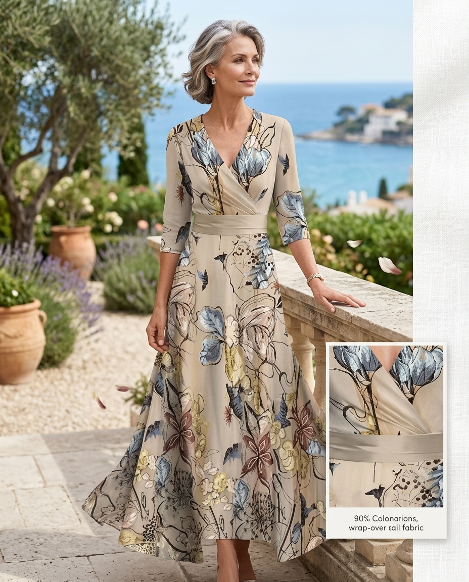 Philippa floral pattern maxi dress