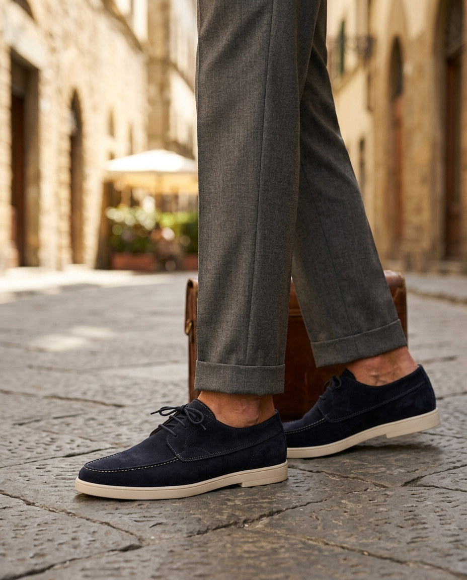 Ferdinand | Men's Leather Lace-Up Loafers