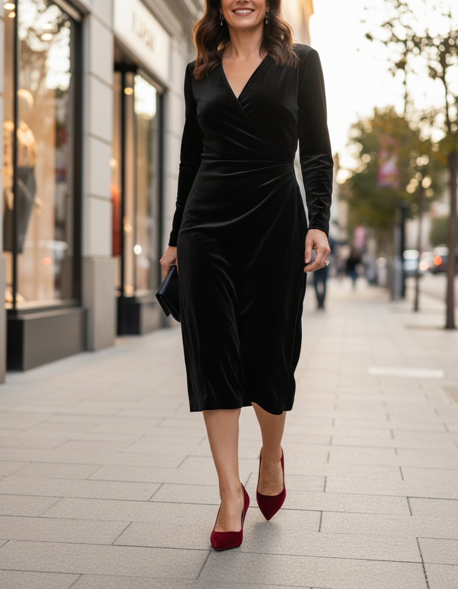 Kiara Velvet Stiletto Heels