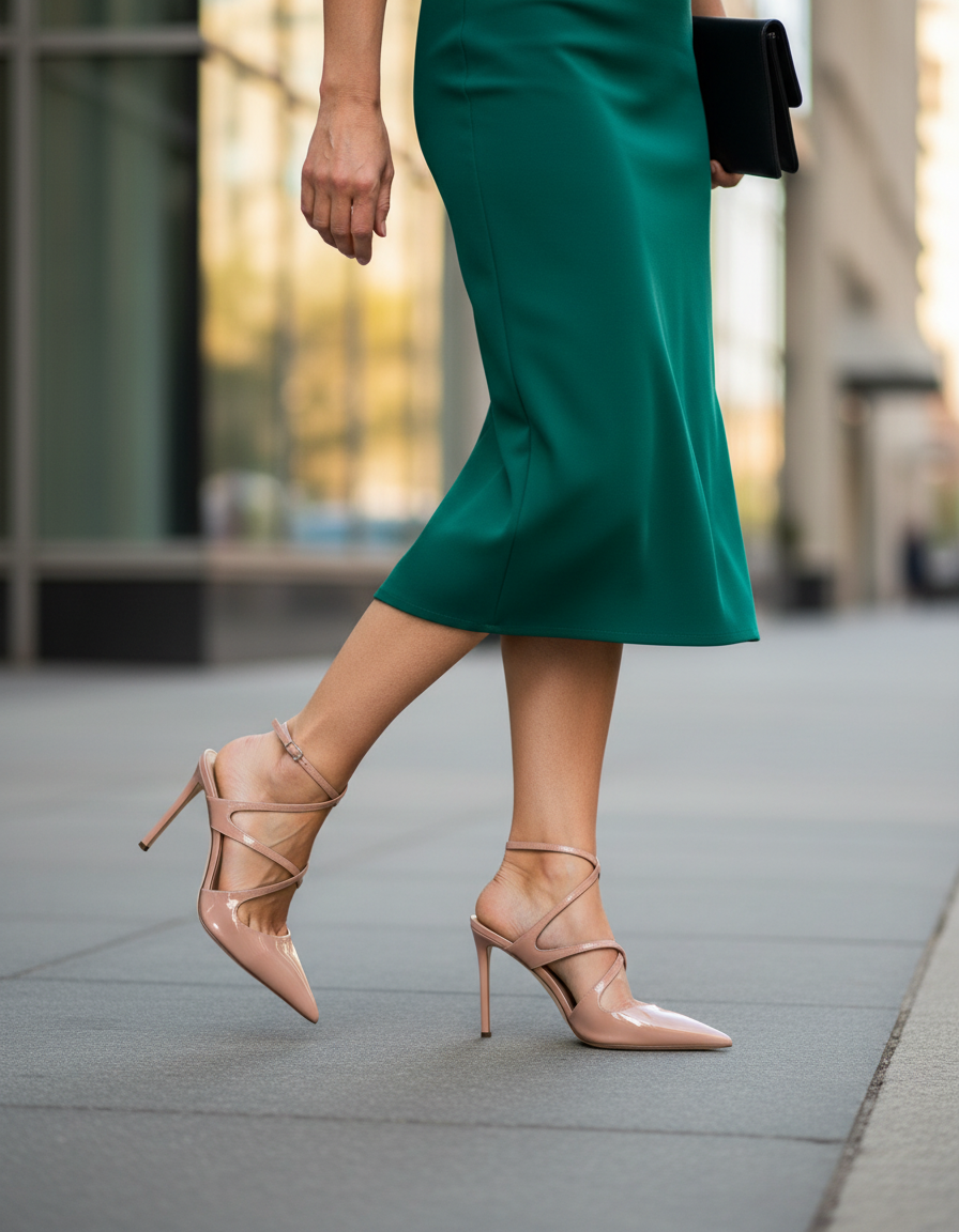 Reign Ankle Strap Pumps